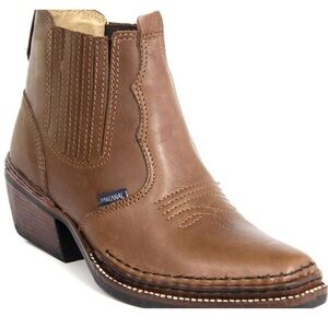 Men’s Cowboy Boots Short Made In Brazil Block Heel